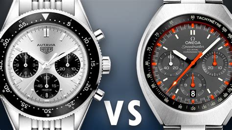 tag heuer autavia vs omega speedmaster|omega vs tag heuer review.